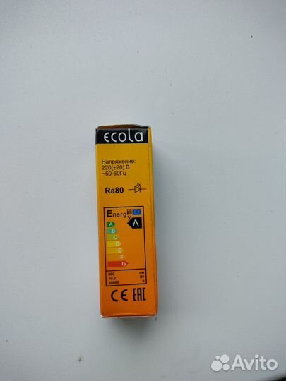 Лампочки g9 ecola 10w 2800k 20 штук