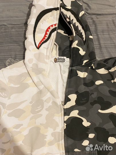 Кофта зипка bape