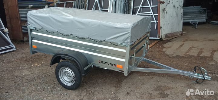 Прицеп Спутник Эксперт 2013-48 цинк