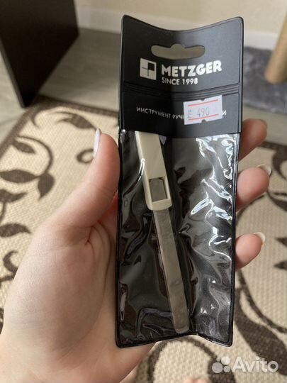 Пинцет для наращивания ресниц прямой