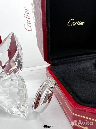 Кольцо Cartier Panthère из белого золота