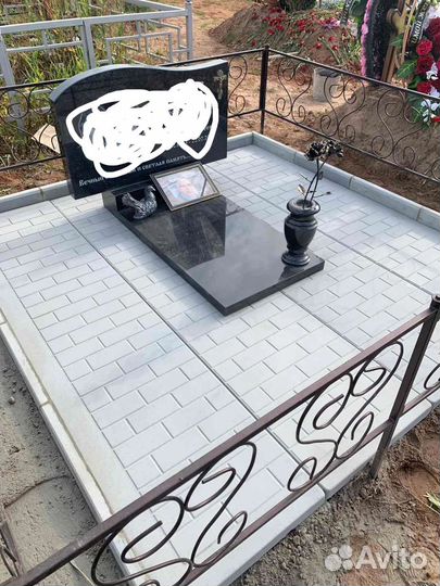 Демонта. Монтаж. Облагораживания могил