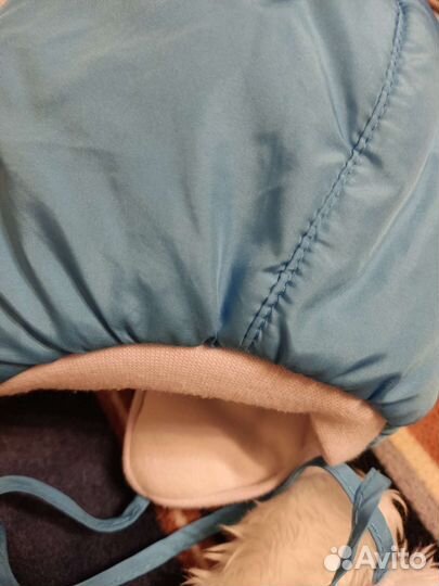 Шапка ушанка зимняя р. 48