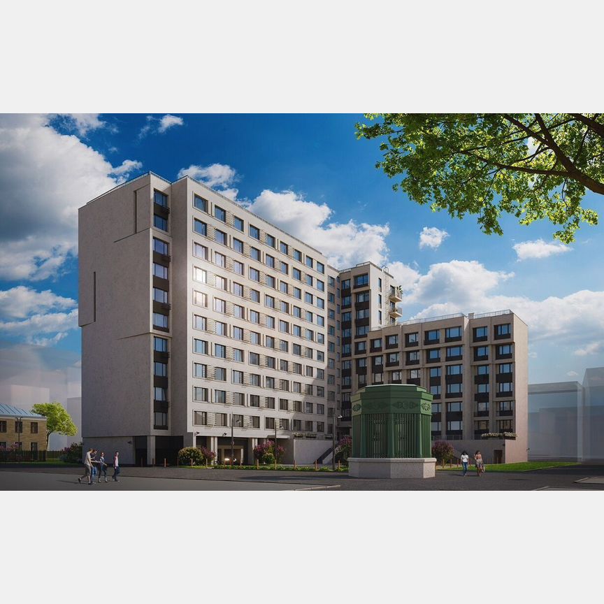 Квартира-студия, 23,7 м², 4/11 эт.