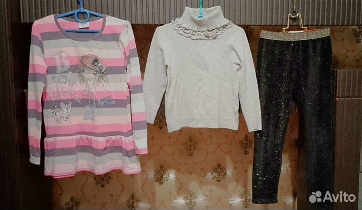 Детские вещи пакетом на девочку