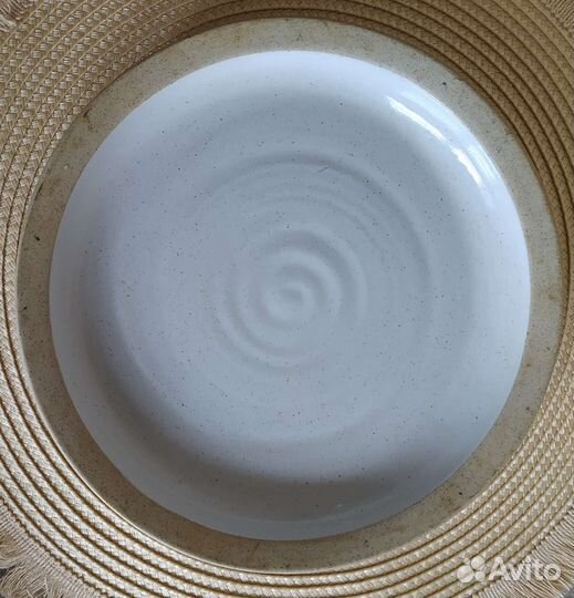 Большая тарелка декоративная