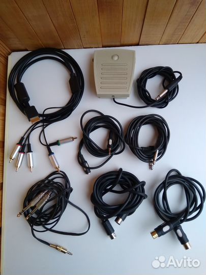 Кабели, разъемы, штекеры разные