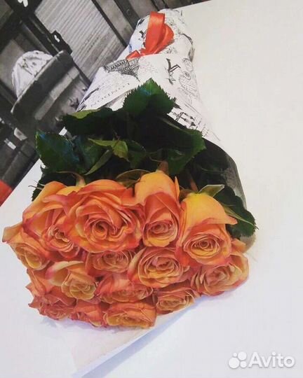 Цветы розы букет