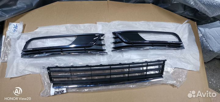 Пассат б 7 Решетка бампера Volkswagen Passat B7