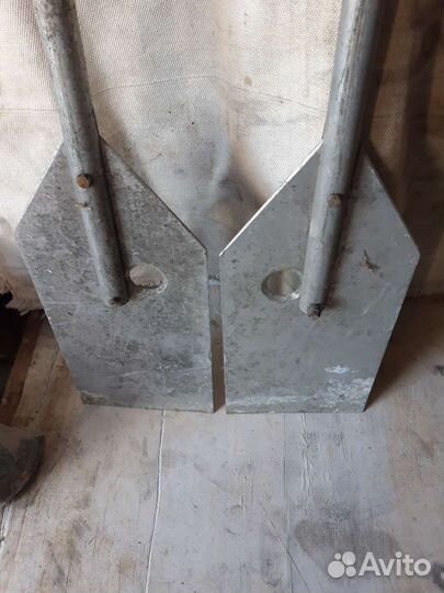 Весла алюминиевые