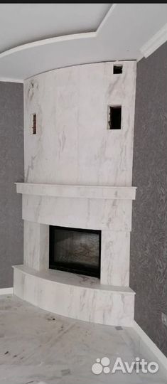 Портал для камина из мрамора