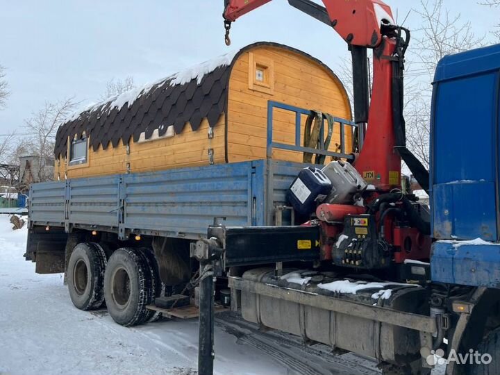 Баня бочка квадро с доставкой