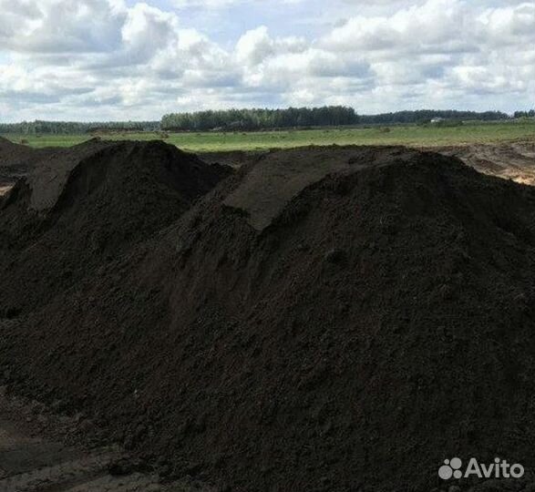 Чернозём торф навоз перегной земля с доставкой
