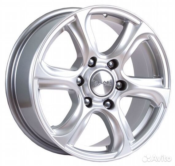 R17 6x139,7 7,5J ET30 D67,1 Скад Скала селена