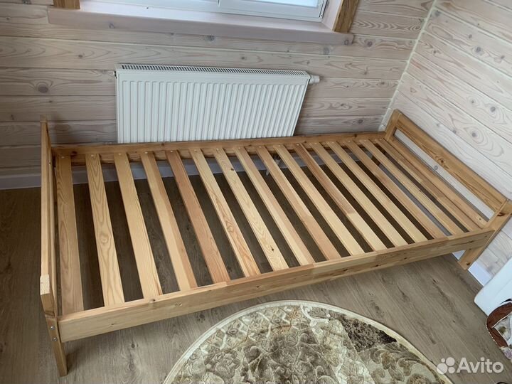 Кровать IKEA mydal, 206х97х157 см (1 ярус)