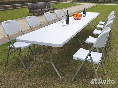 Стол скамья стул складной туристический