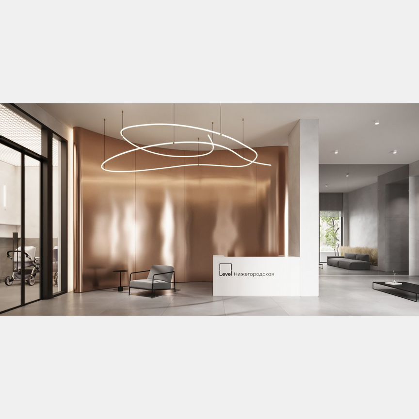 2-к. квартира, 46,7 м², 33/45 эт.