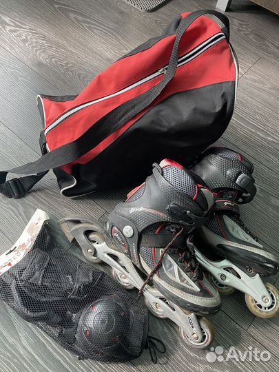 Роликовые коньки размер 40