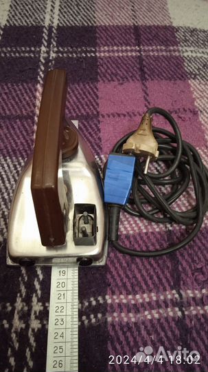 Дорожный утюг СССР