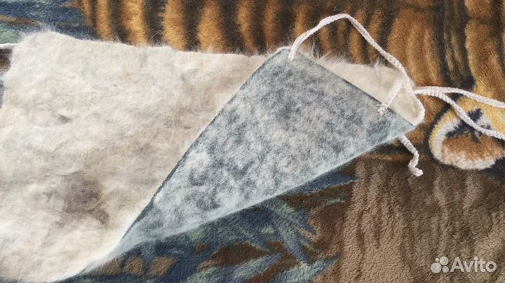 Пояс из натуральной собачьей шерсти