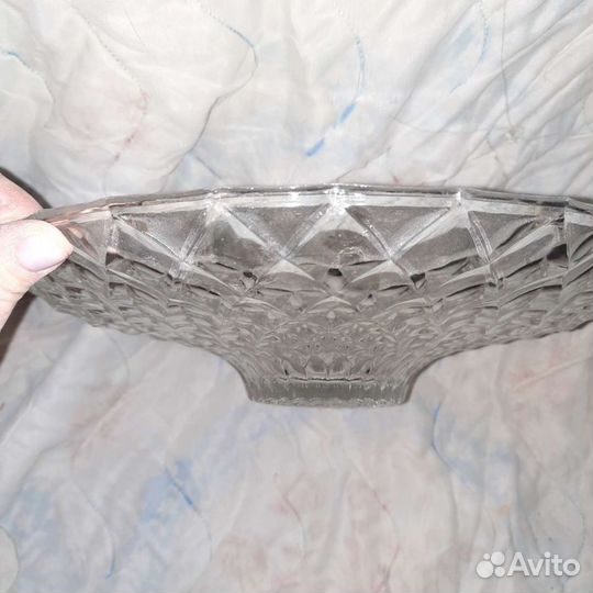 Хрустальное блюдо