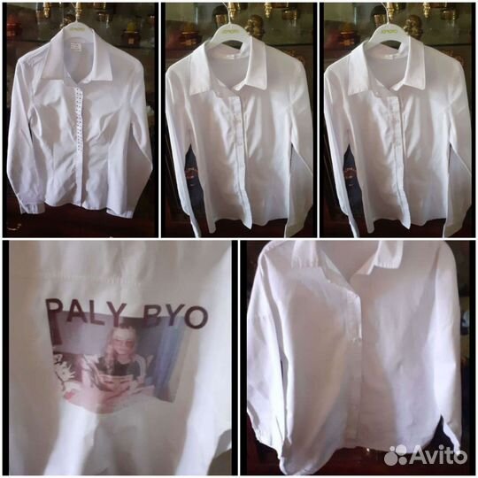 Школьная рубашка блузка