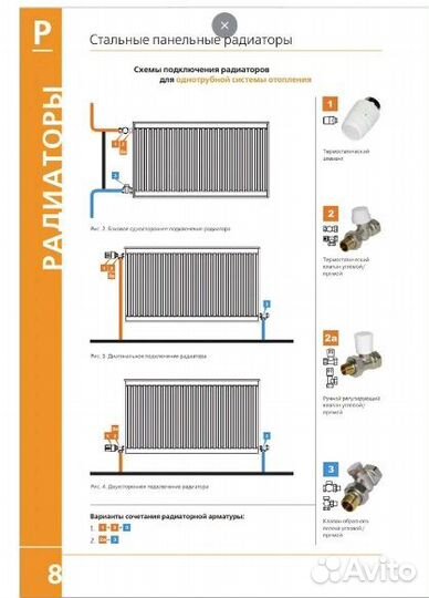 Радиатор отопления стальной 22 тип 500*700