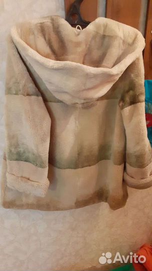 Шуба из овчины 48-50 размер