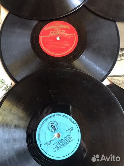 Пластинки старые