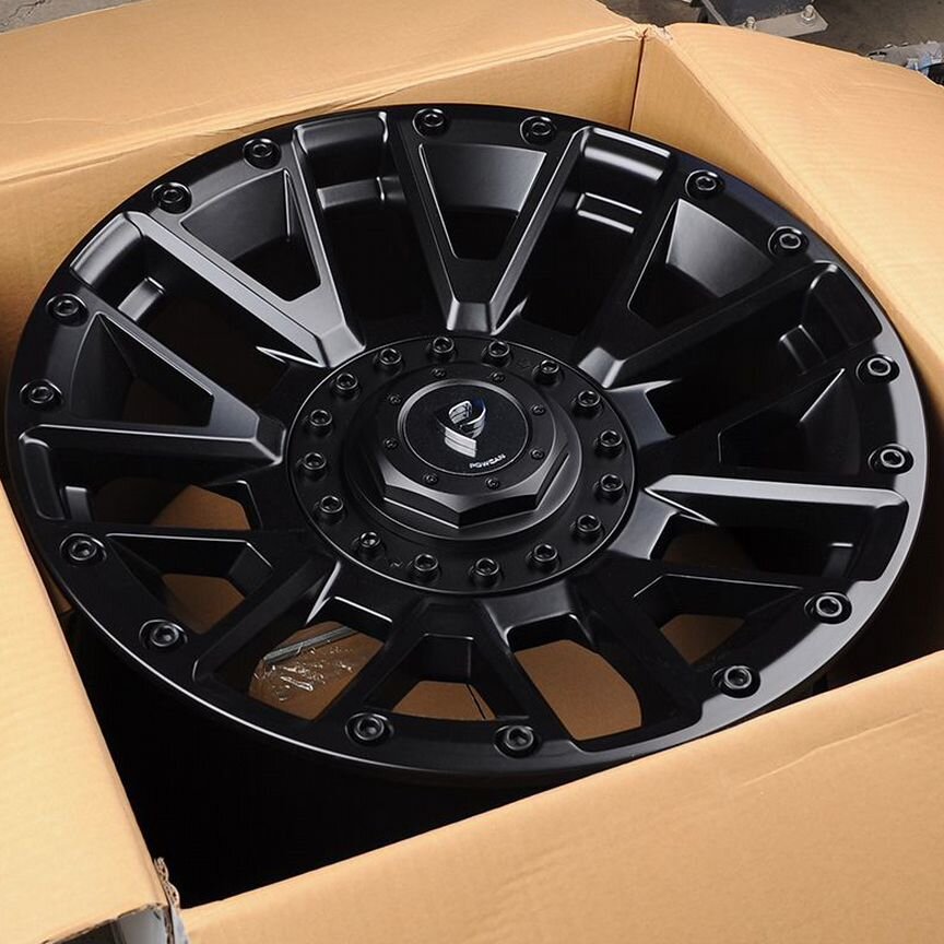 Диски для Toyota Land Cruiser Prado Powcan BK5821 9x18/6x139.7 D106.1 Black Matt литой