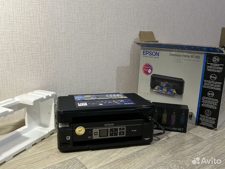 Мфу epson xp-352 с бснпч