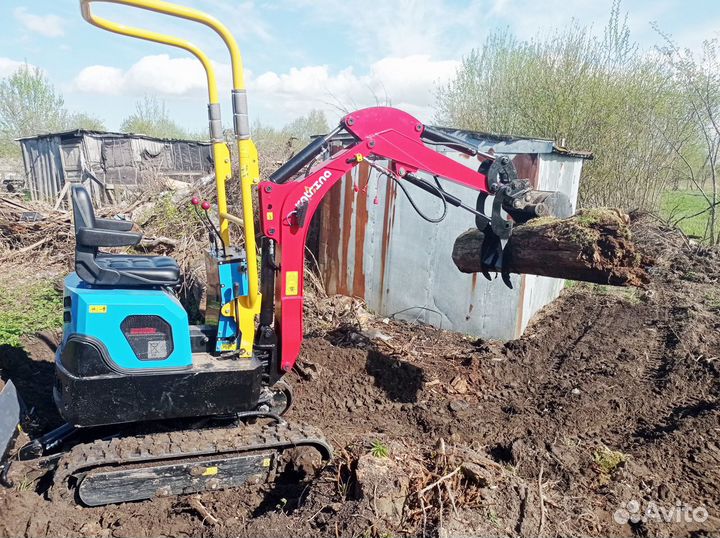 Аренда миниэкскаватора, услуги мини экскаватора