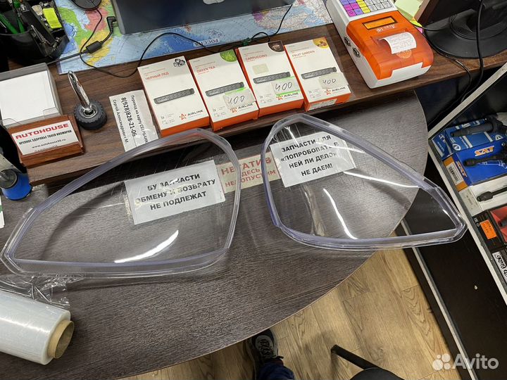 Стекло фары LADA Приора 2170