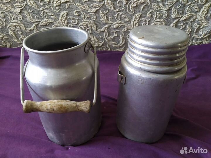 Бидон алюминиевый СССР