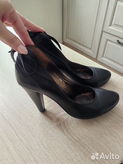 Туфли кожаные 39