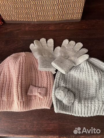 Береты/ шапки легкие, весна h&m 92/104