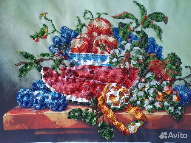 Картины бисером