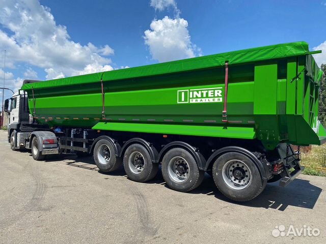 Полуприцеп самосвальный ИнтерПрицеп 853342, 2024