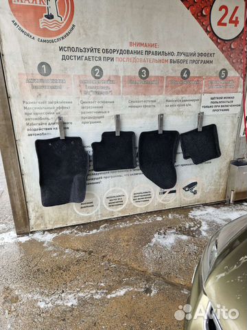 Эва коврики с буртом toyota corolla e150