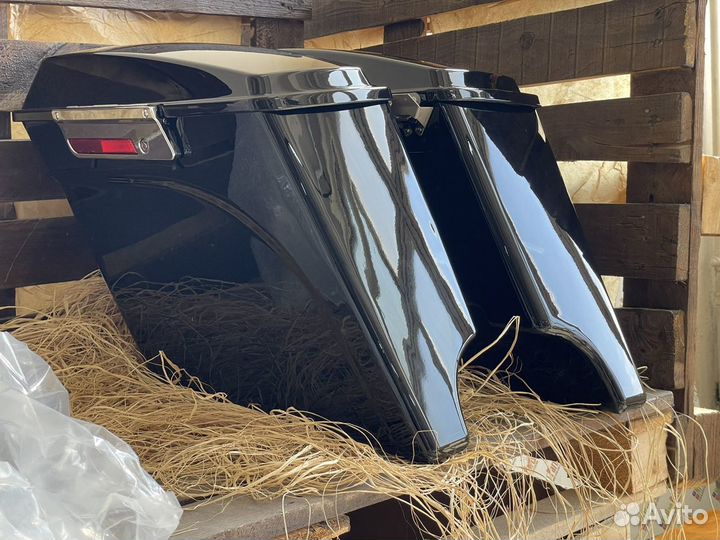 Кофры бэггер удлинённые Harley Davidson до 2014