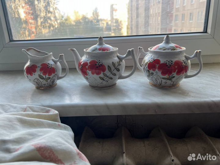 3 предмета для чаепития