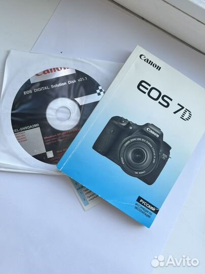 Фотоаппарат зеркальный Canon 7d