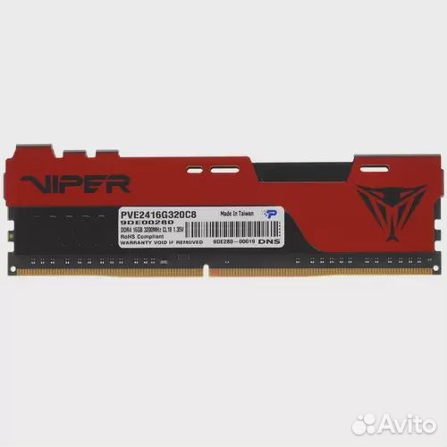 16Gb 3200 patriot viper elite II (PVE2416G320C8)