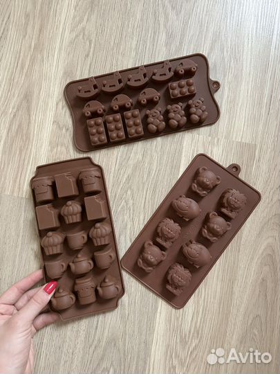 Формы силиконовые для шоколада / льда / желе