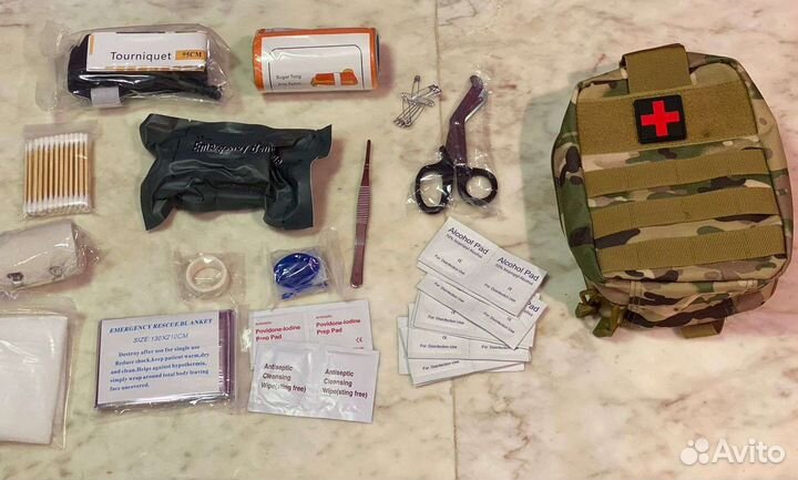 Аптечка тактическая укомплектованная