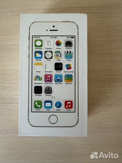 Коробка от iPhone 5S