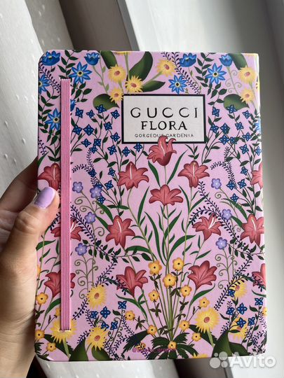 Блокнот бренд Gucci Flora Gorgeous gardenia