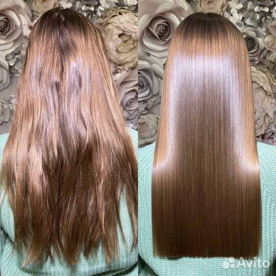 Кератиновое выпрямление, ботокс, нанопластика