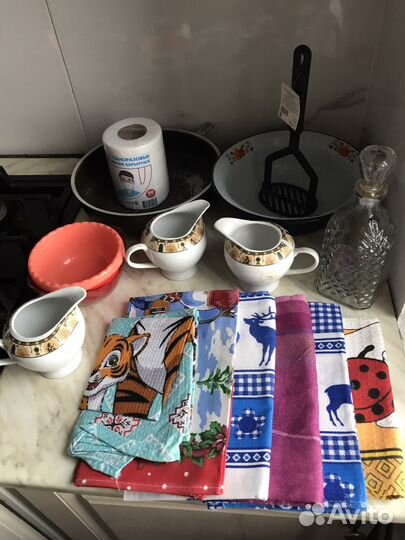 Посуда разная
