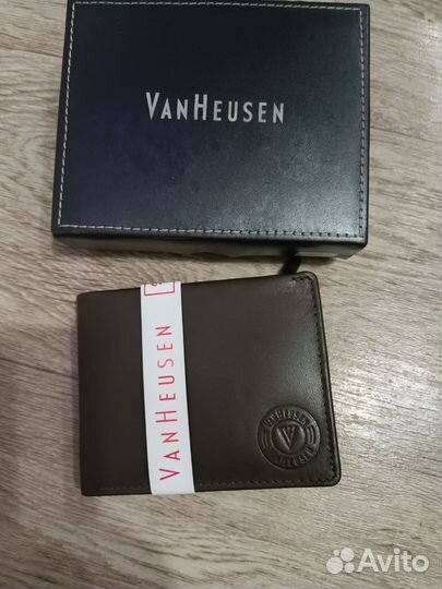 Кошелек мужской кожаный